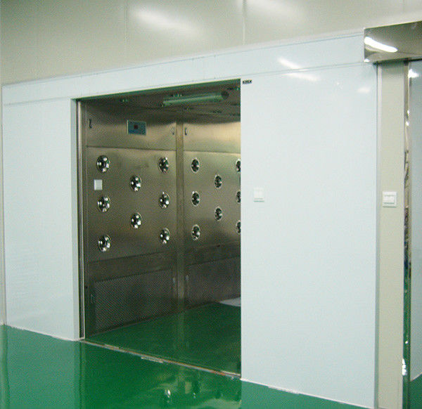 صناعة غرف الأبحاث الهواء نفق النظام دش مع عرض 1800 الأبواب المنزلقة التلقائي 1